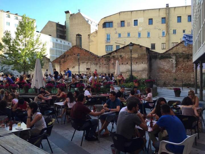 Terraza de la Tirolina. Foto: Facebook de La Tirolina.