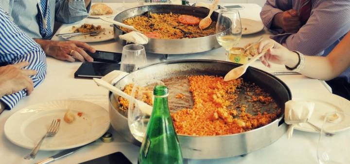 Las mejores paellas de Valencia para Camarena. Foto: Casa Carmela.