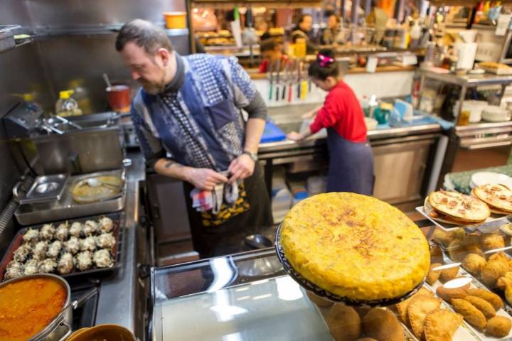 Bares de mercado en Barcelona