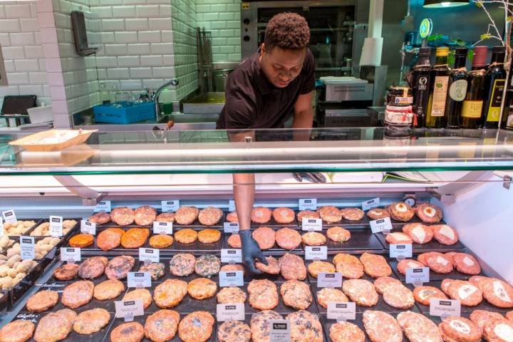 Hamburguesas de todos los sabores.