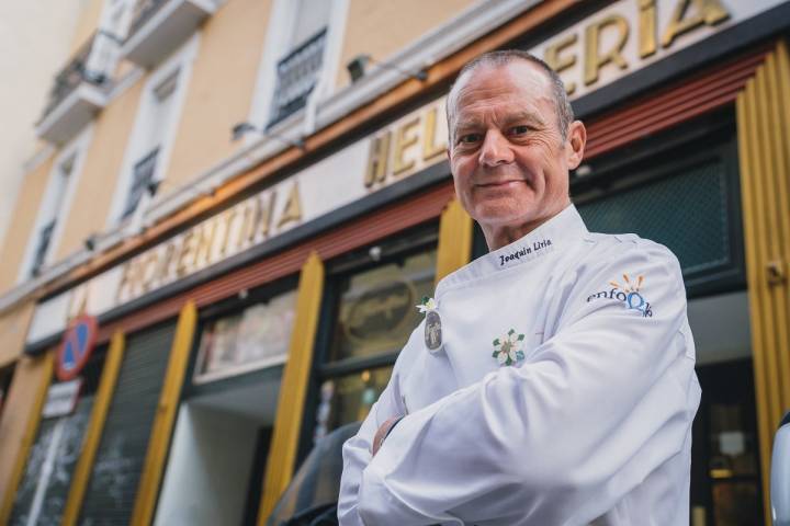 Joaquín Lira, el heladero de 'La Fiorentina'.