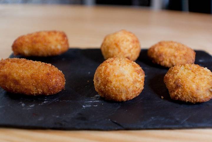 Las croquetas sifoneras, una auténtica delicia.