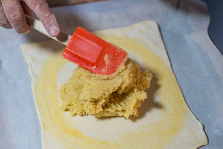 Relleno del galette des Rois