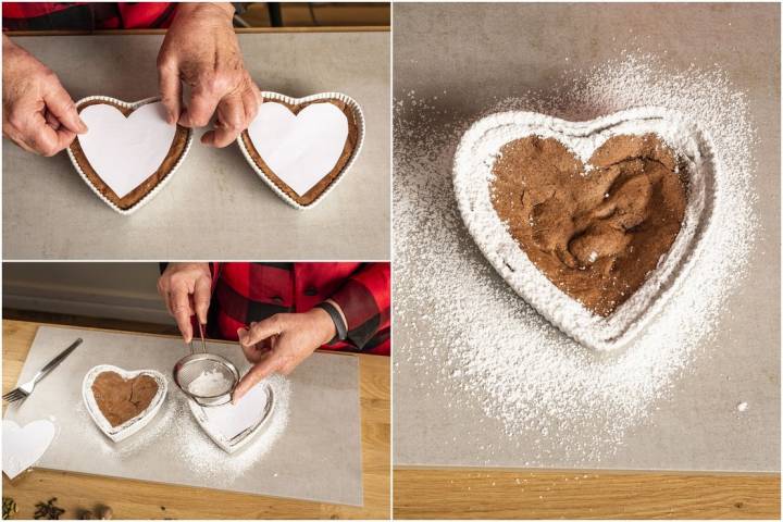 Tarta San Valentín corazón