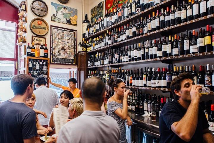 Bodega 'Quimet i Quimet', en Barcelona