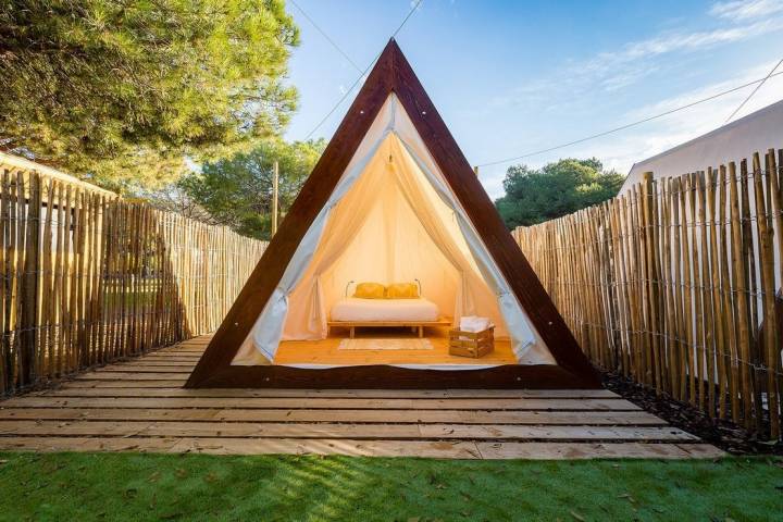 Glampings Cataluña. El Garrofer, Sitges