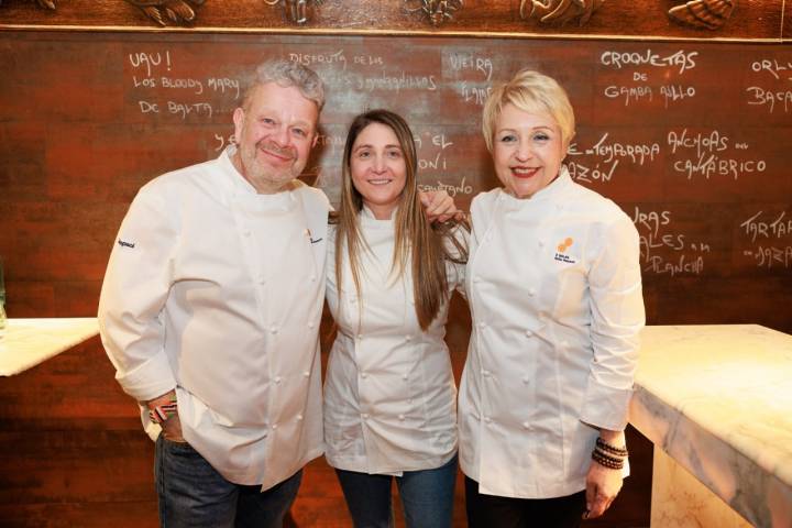 Alberto Chicote, Lucía Freitas y Susi Díaz