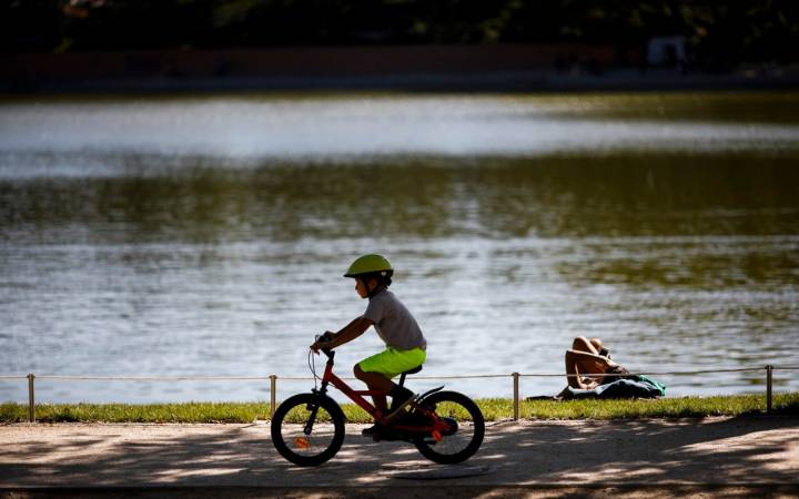 ¿Qué mejor escenario para quitarse los ruedines?