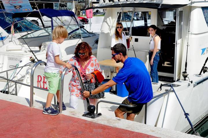 La mayoría regresa al puerto con las ganas de repetir.