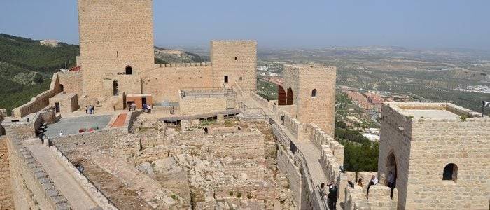 Castilllo de Santa Catalina, Jaén. / Cedida por: Centro de Interpretación Castillo de Santa Catalina.