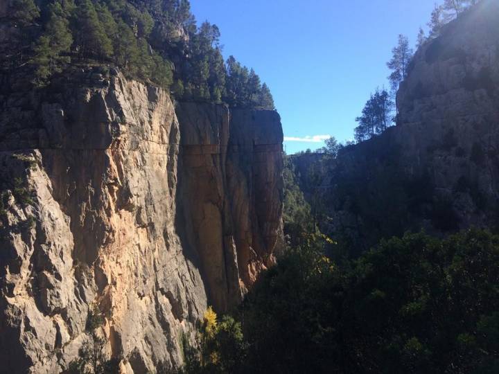 Las vistas del cañón nos hacen detenernos.