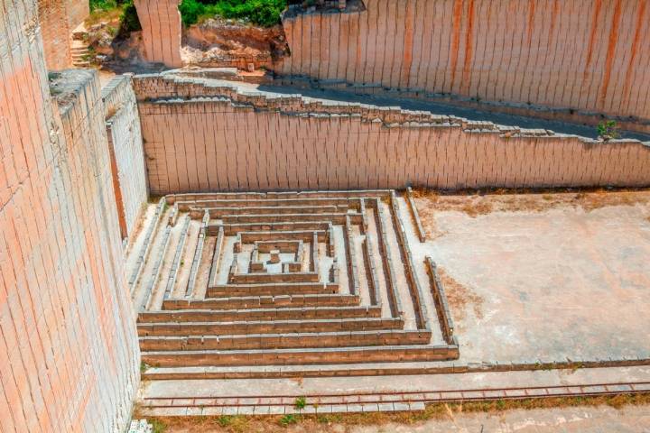 Lugares para perderse, como el laberinto de Lithica. Foto: Shutterstock