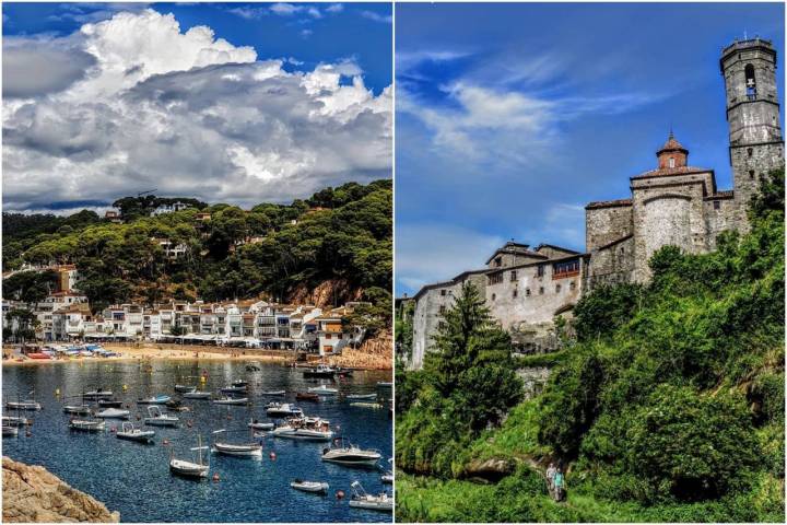 Los pueblos de Tamariu y Rupit. Foto: Instagram Image Catalunya.