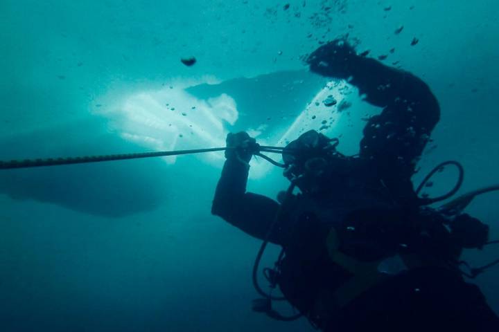 Hay que tener en cuenta las bajas temperaturas del agua. Foto: José Polo.