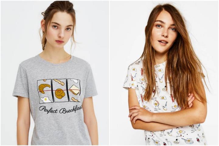 Café, huevos fritos y tostadas. Nadie se resiste a un buen desayuno (Bershka y Pull&Bear).