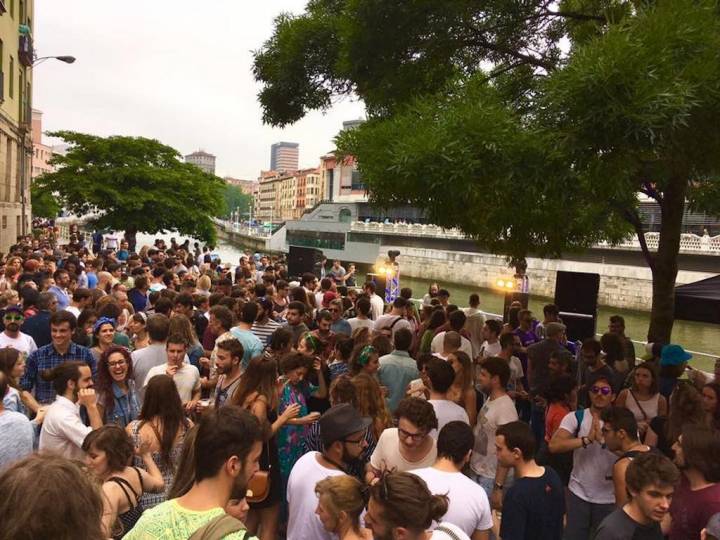 Así es el ambiente en Bilbao durante el BBK. Foto: BBKLIve.