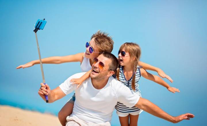 ¿Un selfie en familia?