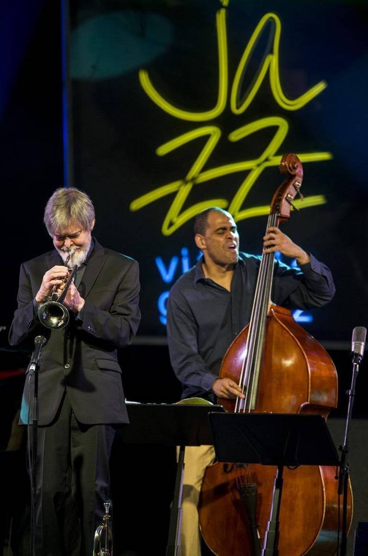 Tom Harrell durante una actuación en el festival / Facebook Festival de Vitoria.