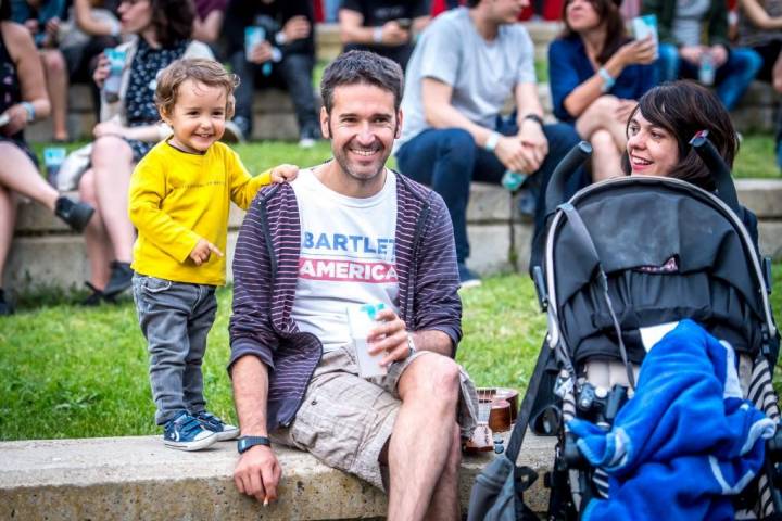 Padres e hijos son bienvenidos, basta con compartir gustos musicales. Foto: Javier Rosa.