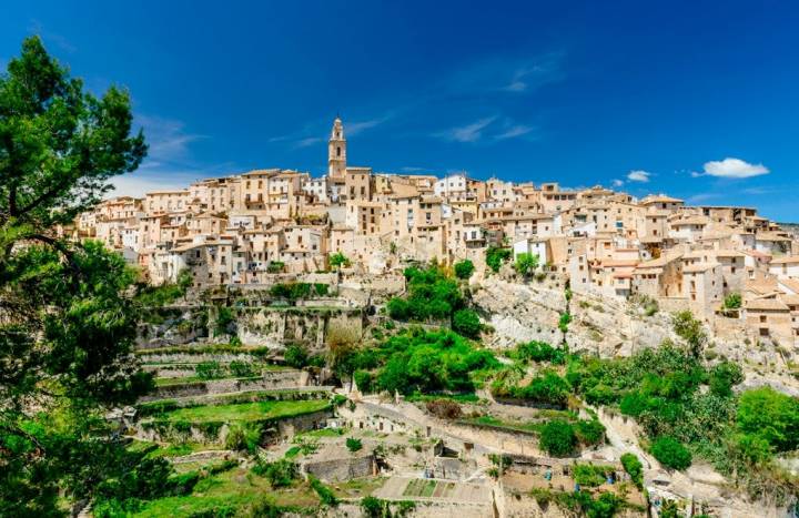 Vista general de Bocairent. Foto: Shutterstock.