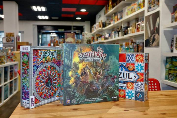 Zombicide, Azul y Sagrada, algunos de los juegos con más éxito.