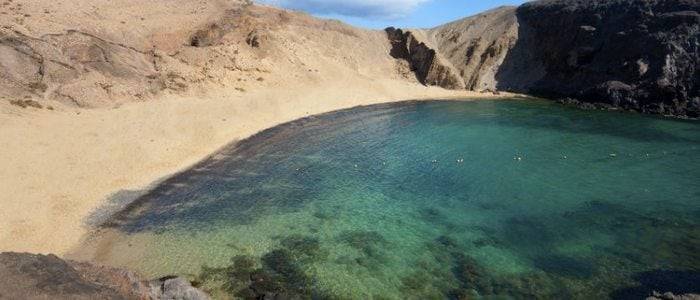 Playa del Papagayo, Lanzarote.