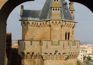 Torre Ochavada, Palacio Real de Olite.