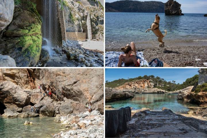 La costa de Mallorca tiene innumerables rincones junto al mar que son, como dijo Felipe VI, "un trozo de cielo en la tierra".