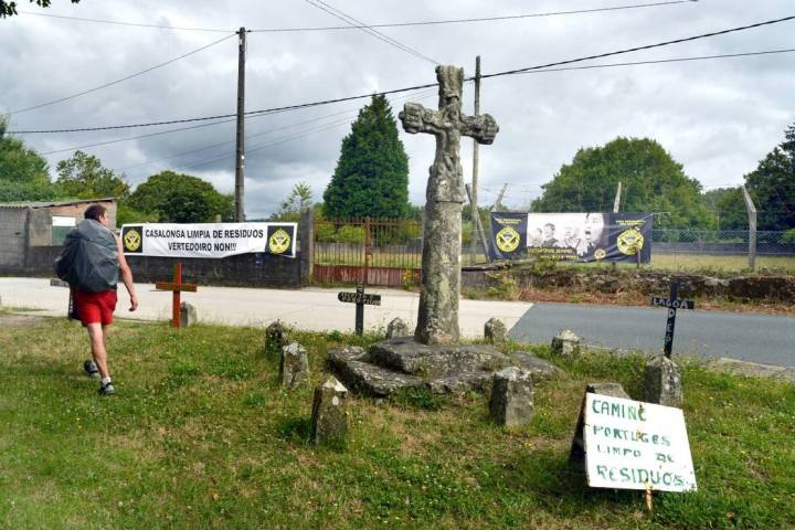 Pancartas Camino Portugués