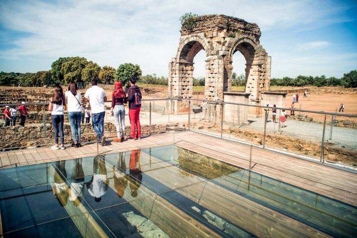 Ruinas romanas de la ciudad de Cáparra. Imprescindibles.