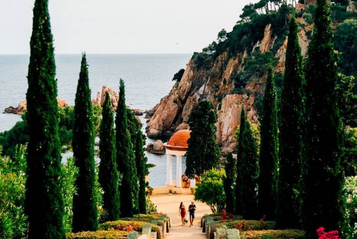 El templete de Linneo, perfecto para ver caer el sol. Foto: Shutterstock.