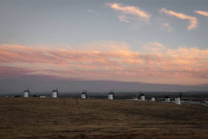 El paisaje molinero de Campo de Criptana.