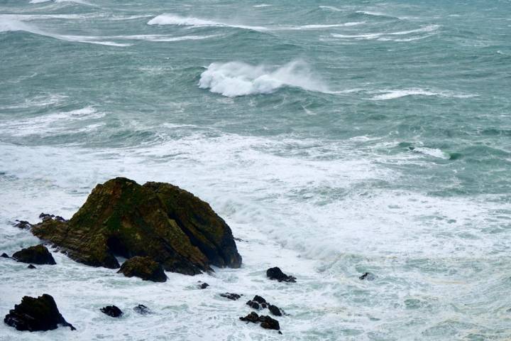 Mar Cantábrico invierno