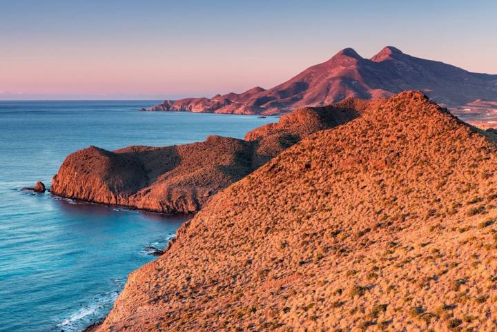 El contraste de colores desde el mirador de la Amatista. Foto: shutterstock.com