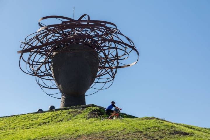 La cabeza de Ariadna del Parque Lineal del Manzanares