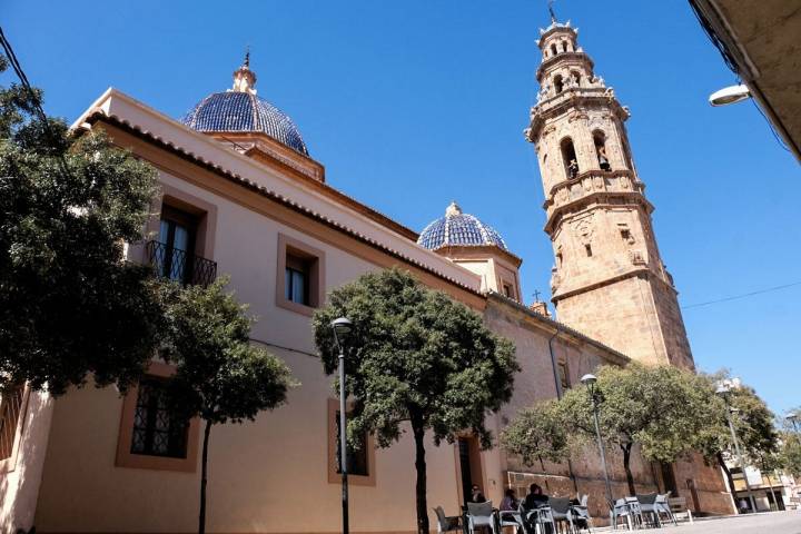 La ermita del pueblo Nuestra Señora de la Asunción empezó a construirse en el s.XVIII.