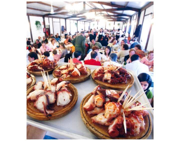 Las casetas, un básico de San Froilán. Foto: Fiestas de San Froilán.