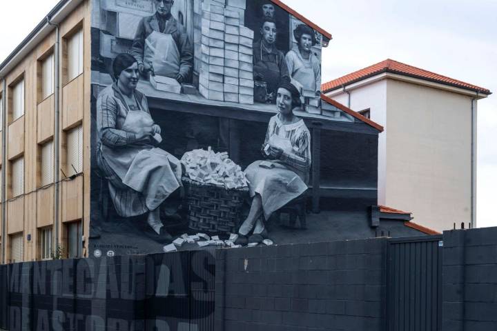 Las mantecadas de Astorga, un clásico en las calles.